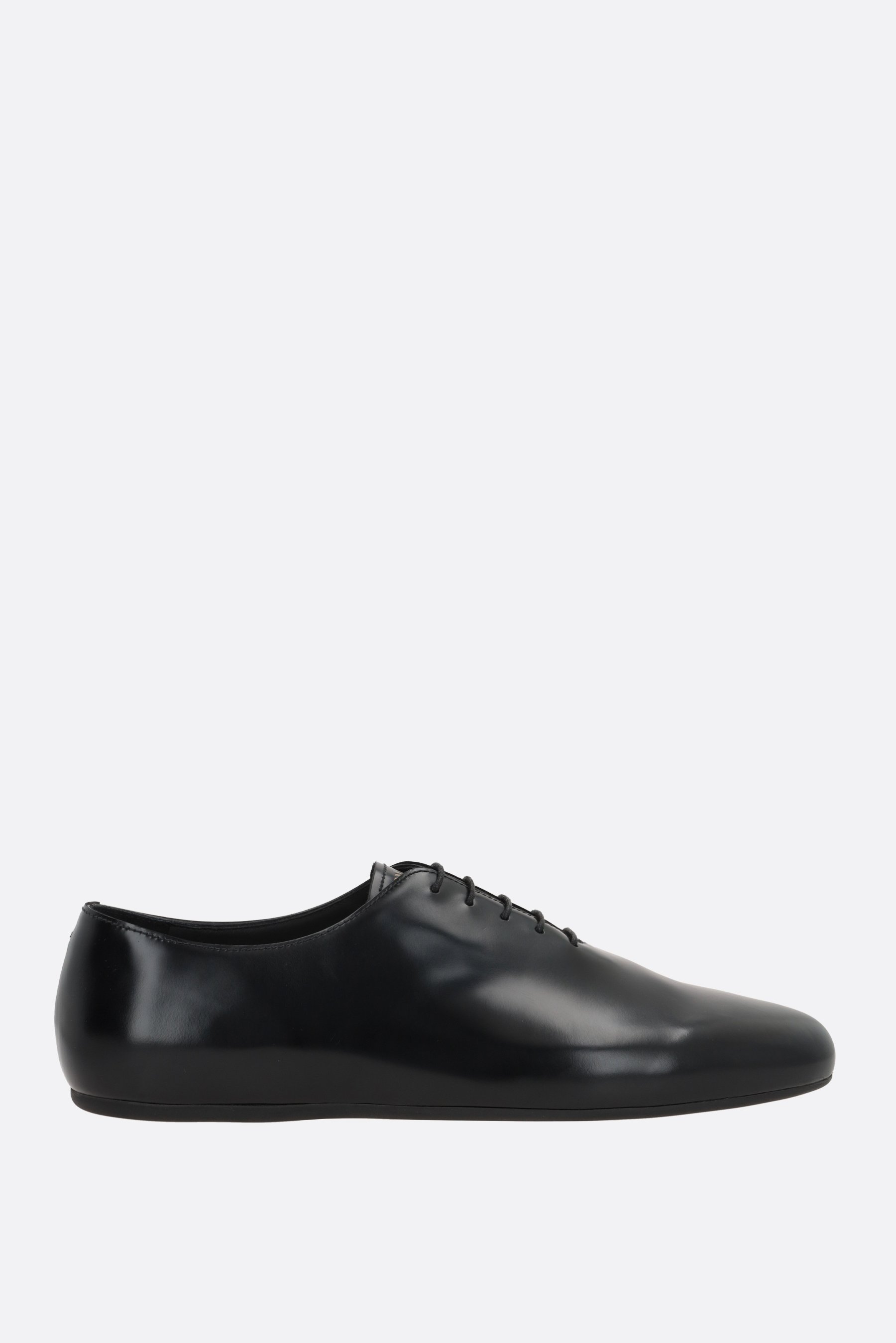 PRADA scarpa oxford in pelle spazzolata