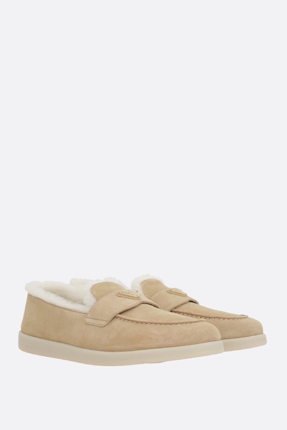 PRADA Slipper In Suede