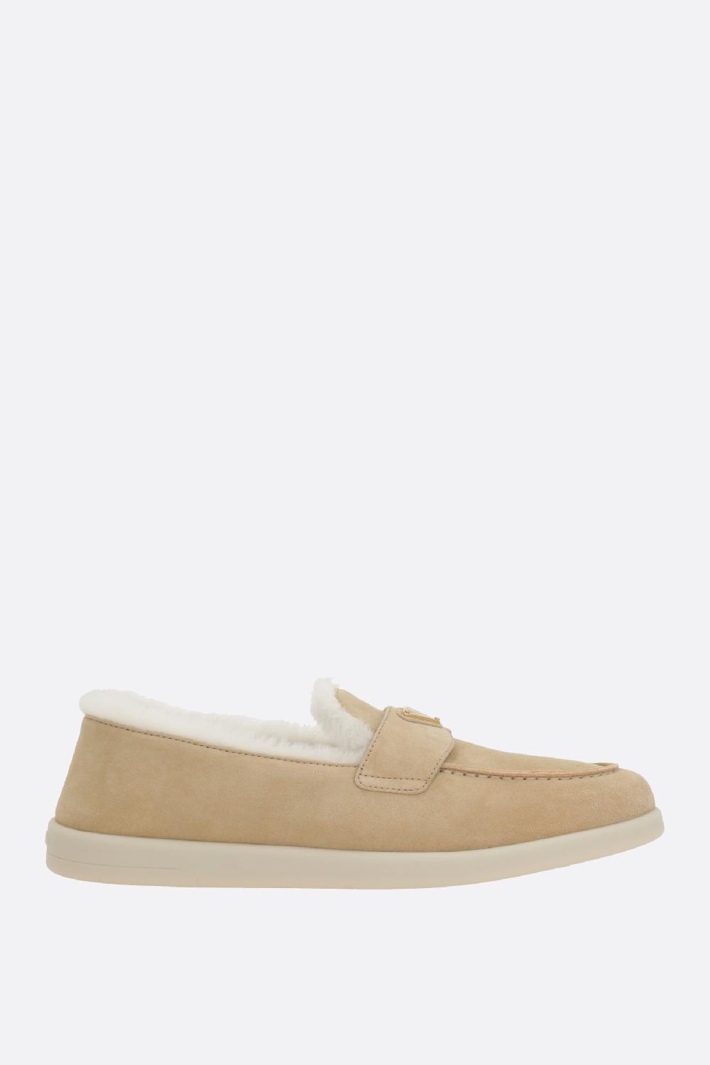 PRADA Slipper In Suede