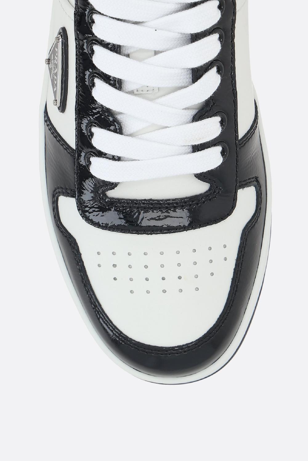 PRADA Sneaker Downtown In Pelle Liscia E Naplak