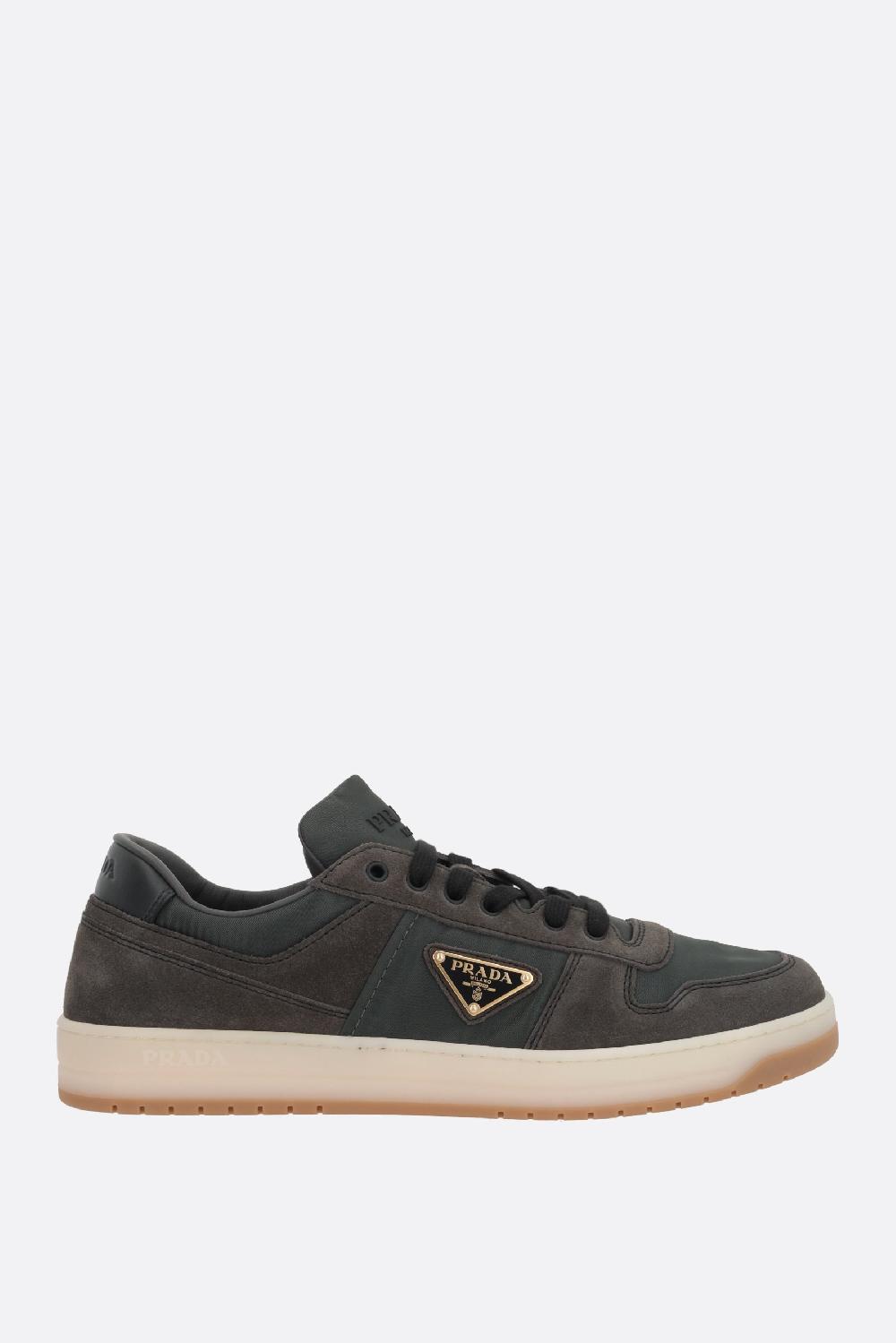 PRADA Sneaker Downtown In Suede E Nylon