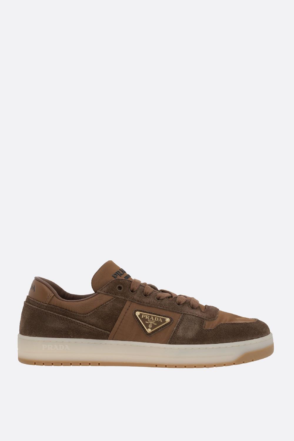 PRADA sneaker Downtown in suede e nylon