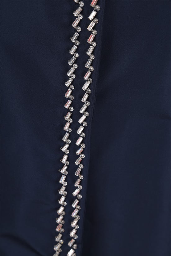 PRADA Soprabito In Faille Di Seta Con Cristalli