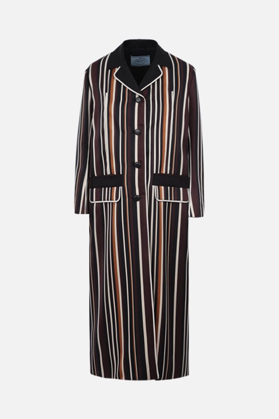 PRADA soprabito in radzmire a righe