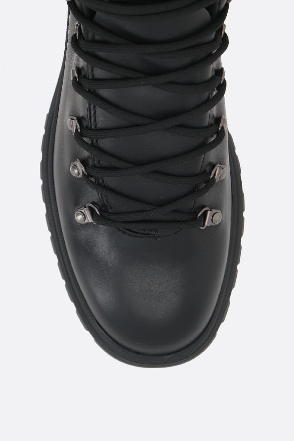 PRADA Stivaletto Hiking In Pelle Liscia