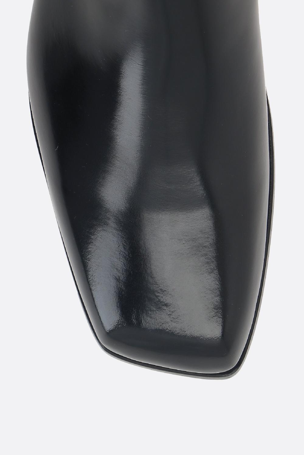 PRADA Stivaletto In Pelle Spazzolata