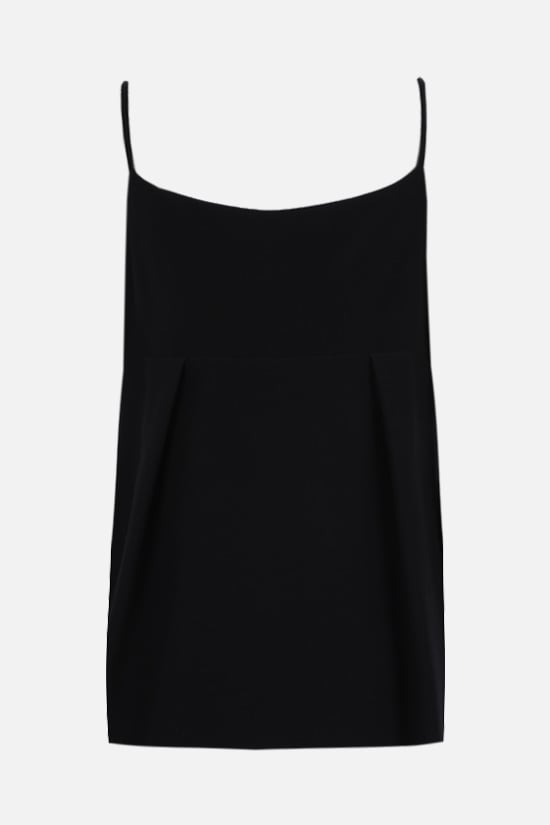 PRADA Top In Cady Con Patch Gioiello