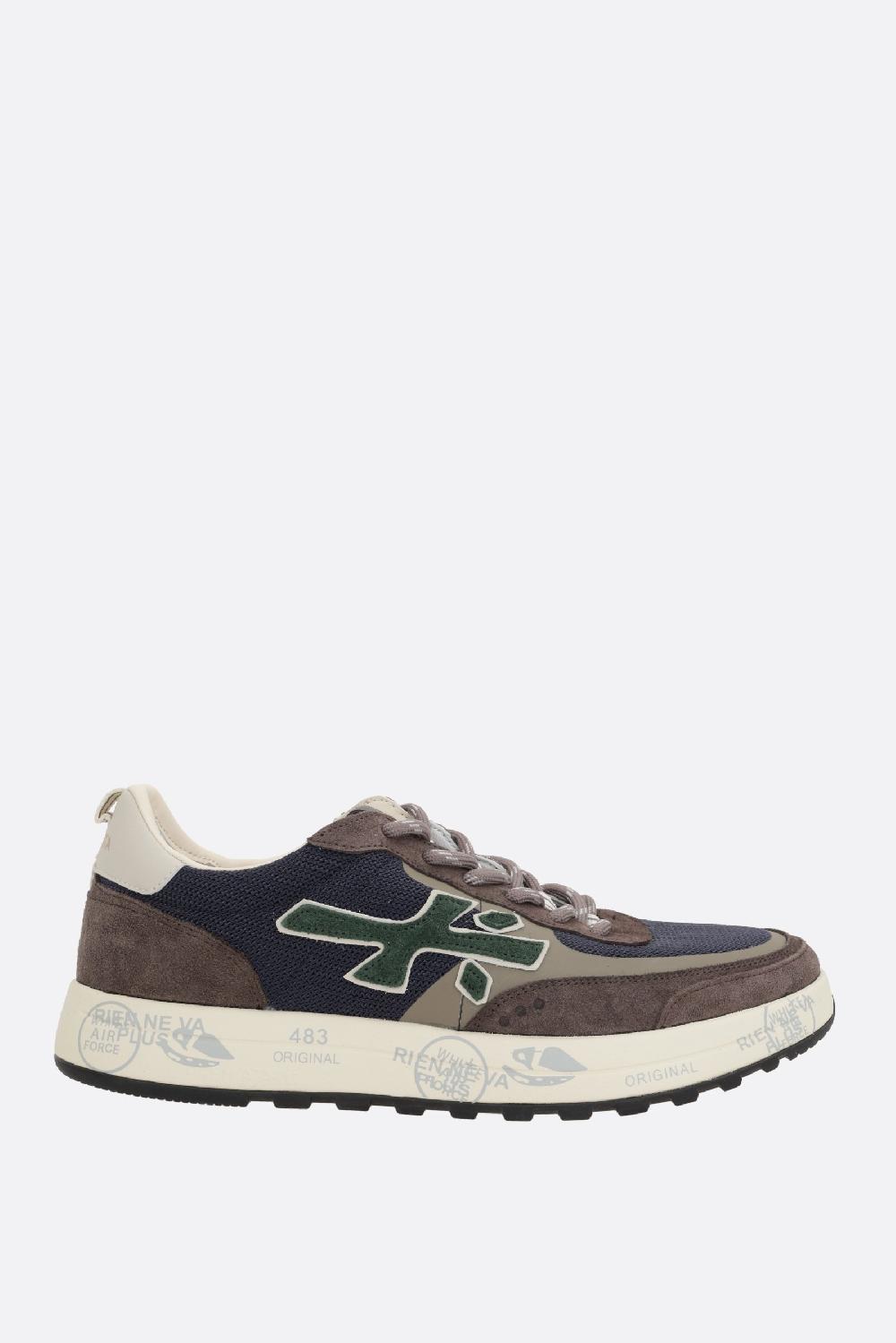 PREMIATA sneaker Nous in un mix di materiali
