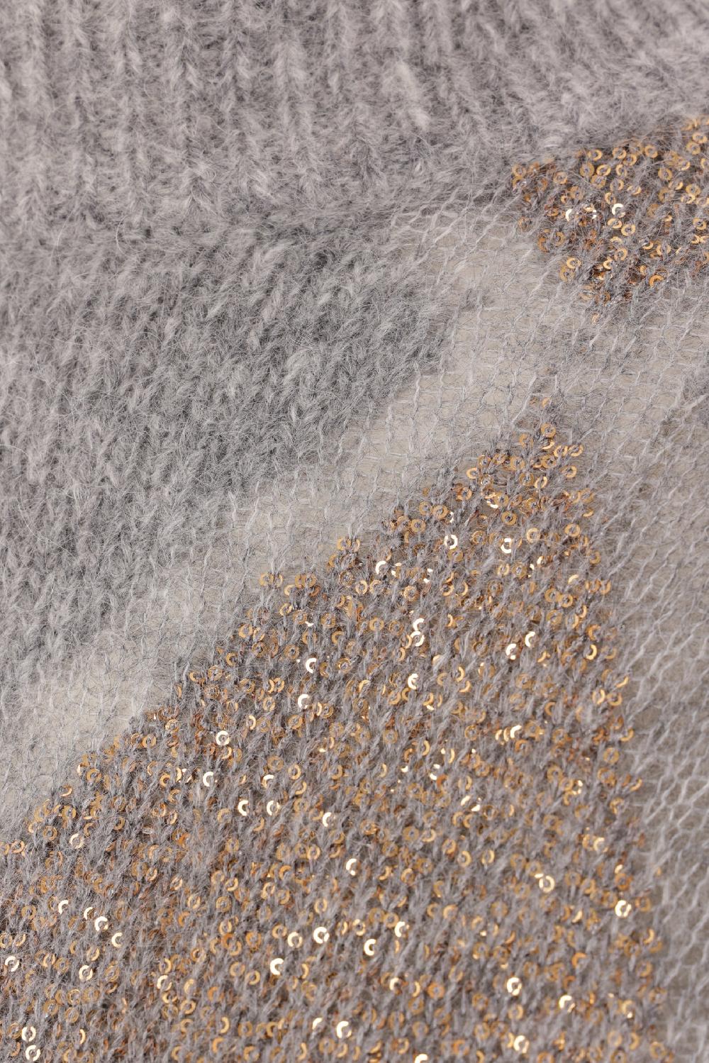 BRUNELLO CUCINELLI Pullover Dazzling Argyle In Lana E Mohair