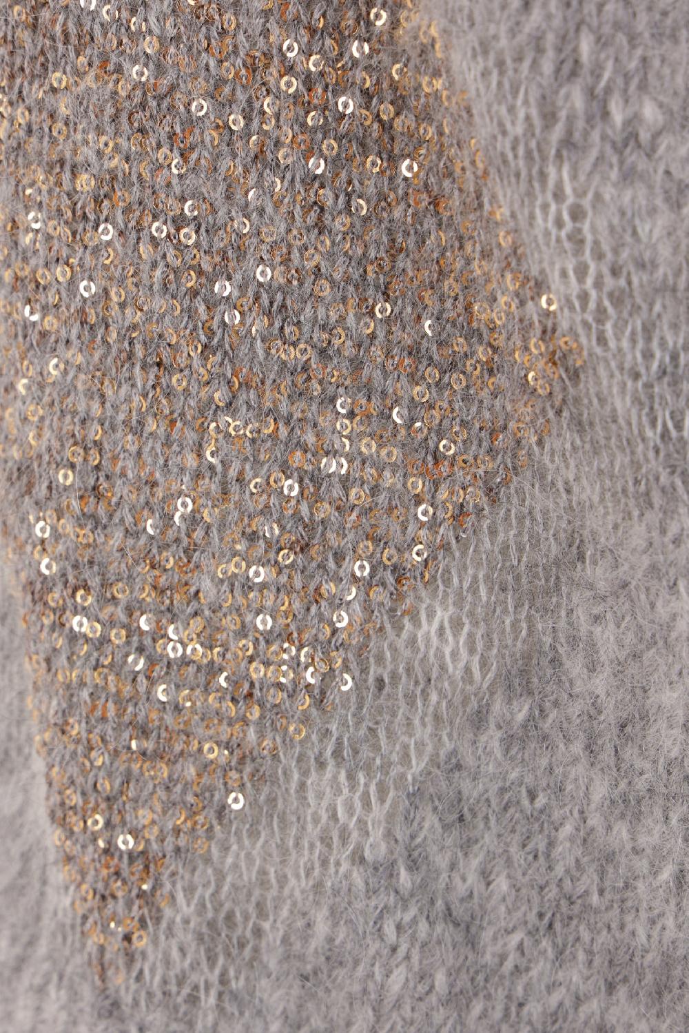 BRUNELLO CUCINELLI Pullover Dazzling Argyle In Lana E Mohair