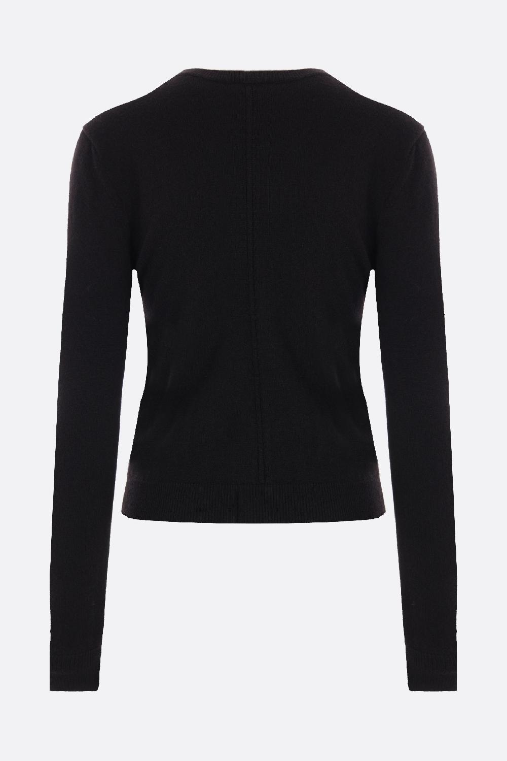 SAINT LAURENT Pullover In Cashmere Con Dettagli Traforati