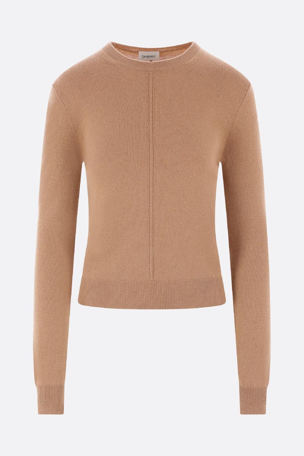 SAINT LAURENT Pullover In Cashmere Con Dettagli Traforati