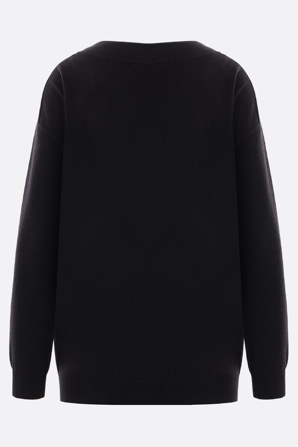 BRUNELLO CUCINELLI Pullover In Cashmere Con Shiny Neckline
