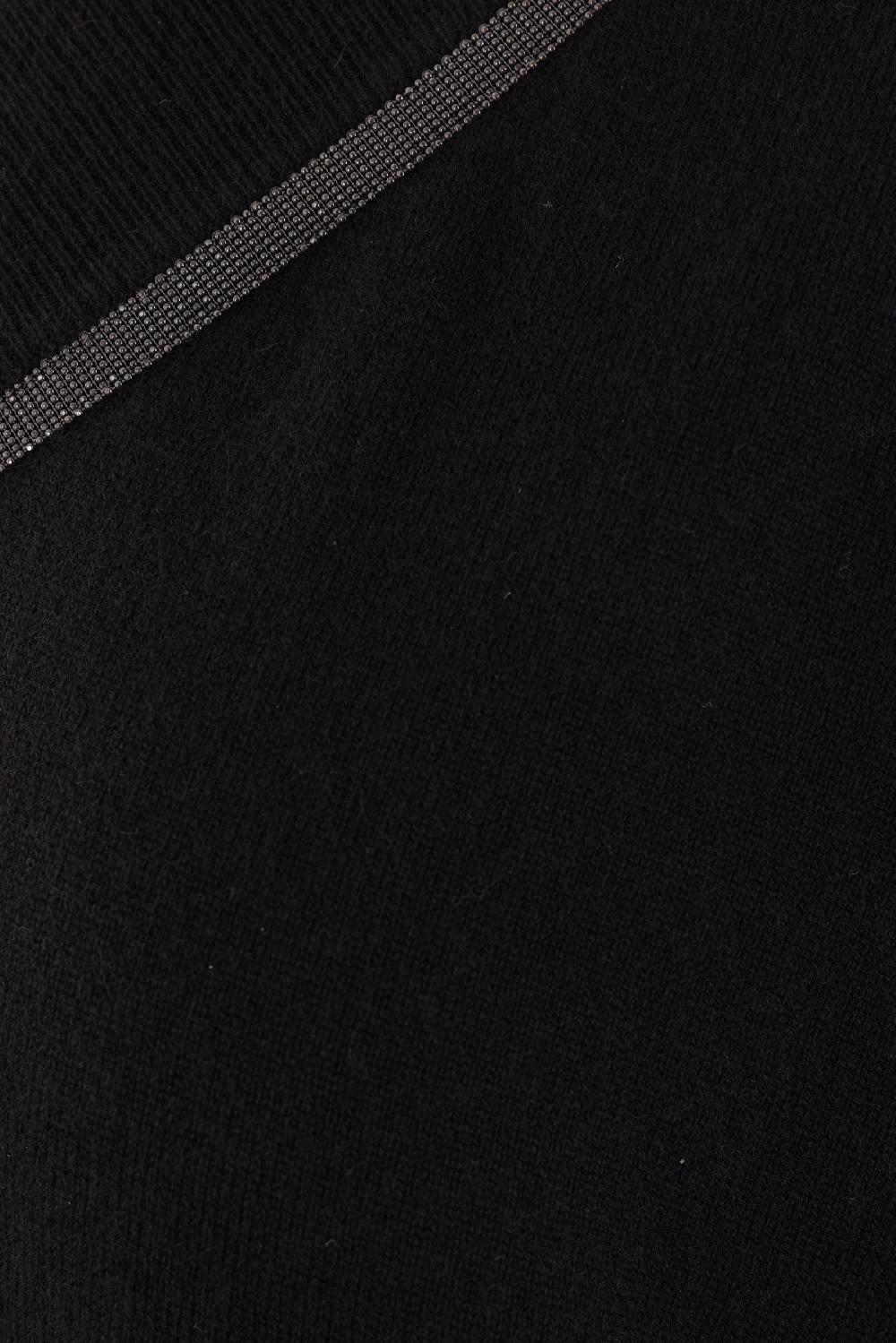 BRUNELLO CUCINELLI Pullover In Cashmere Con Shiny Neckline