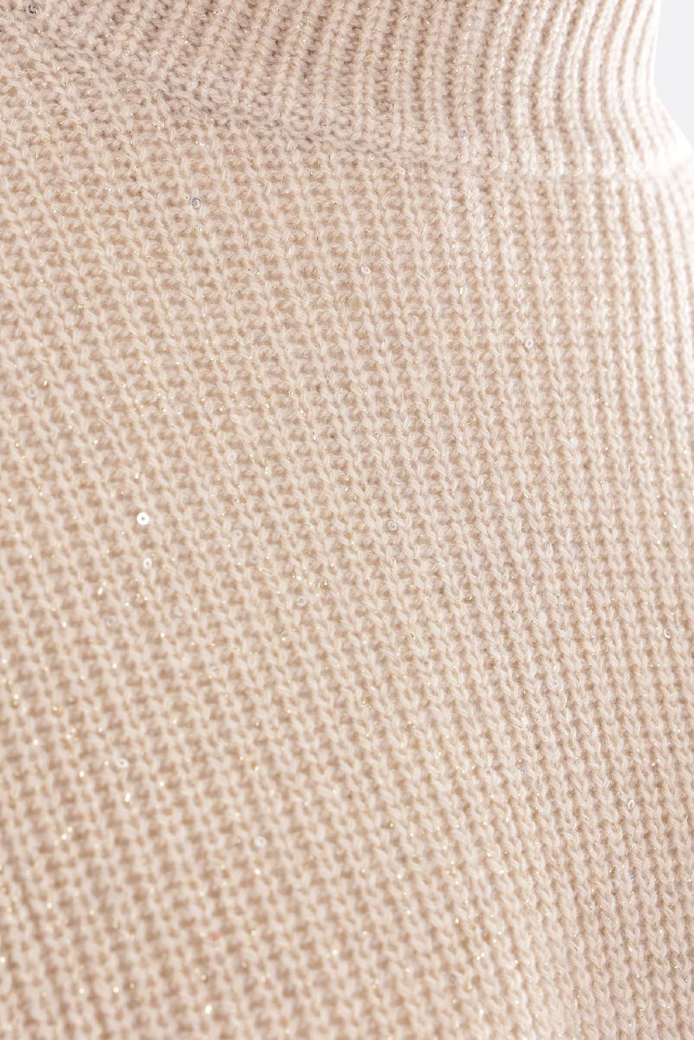 BRUNELLO CUCINELLI Pullover In Cashmere E Lana Con Paillettes