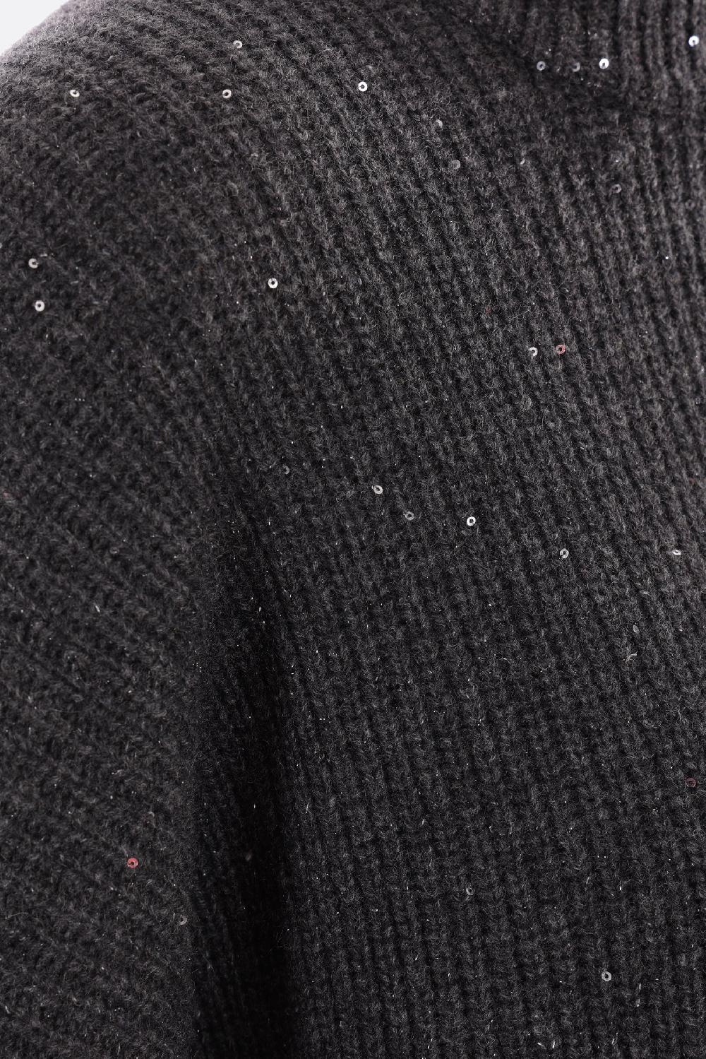 BRUNELLO CUCINELLI Pullover In Cashmere E Lana Con Paillettes