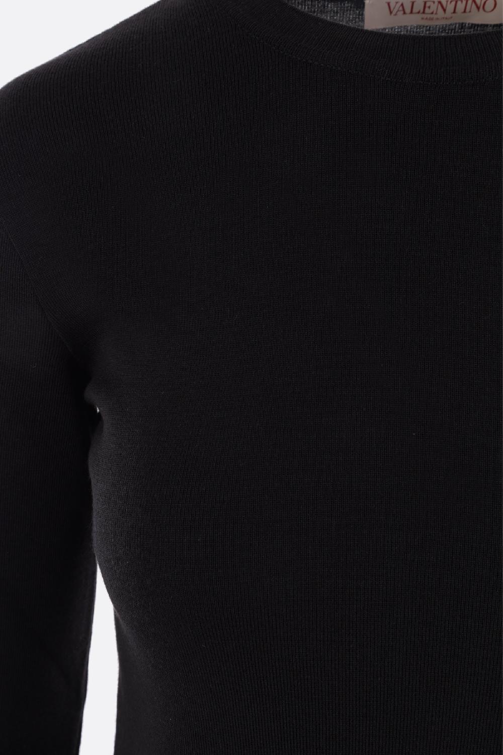 VALENTINO GARAVANI Pullover In Cashmere E Seta Con Cut-out