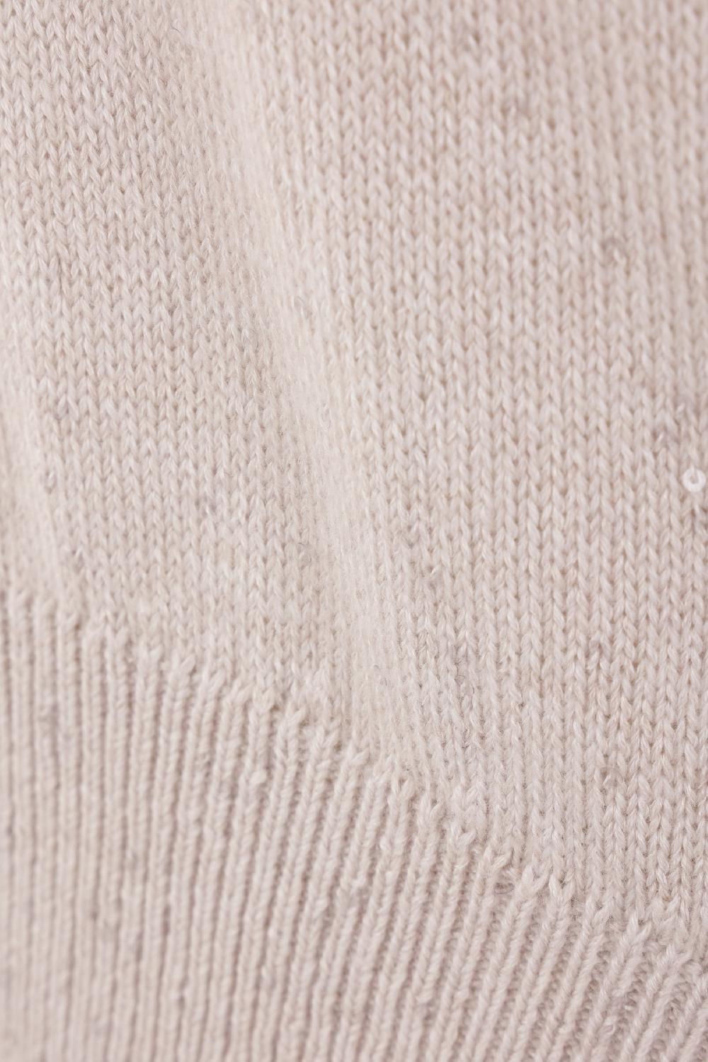 BRUNELLO CUCINELLI Pullover In Cashmere E Seta Con Paillettes