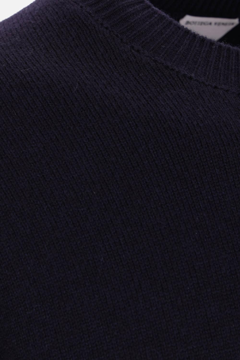 BOTTEGA VENETA Pullover In Cashmere Patch Intrecciato Nappa