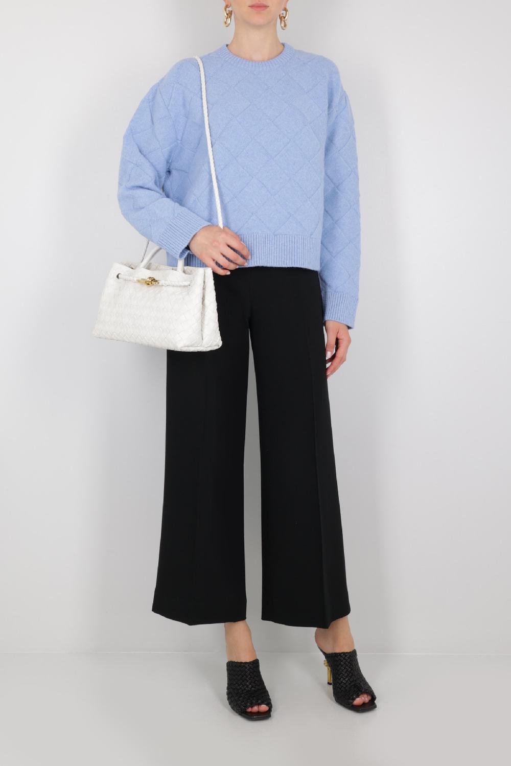 BOTTEGA VENETA Pullover In Lana Stretch Intrecciato