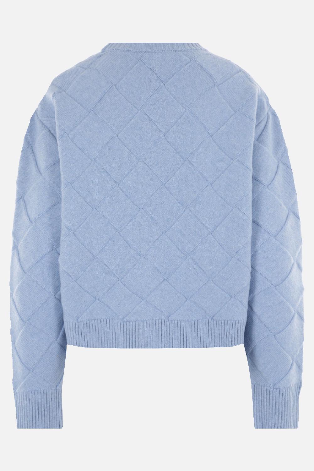 BOTTEGA VENETA Pullover In Lana Stretch Intrecciato