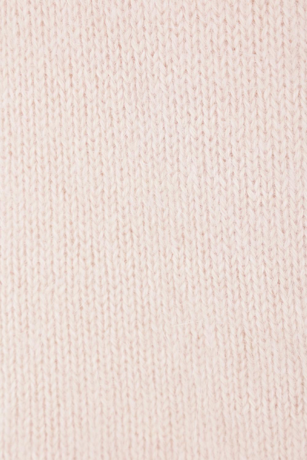 BLUMARINE Pullover In Misto Angora Con Cuore Cut-ut