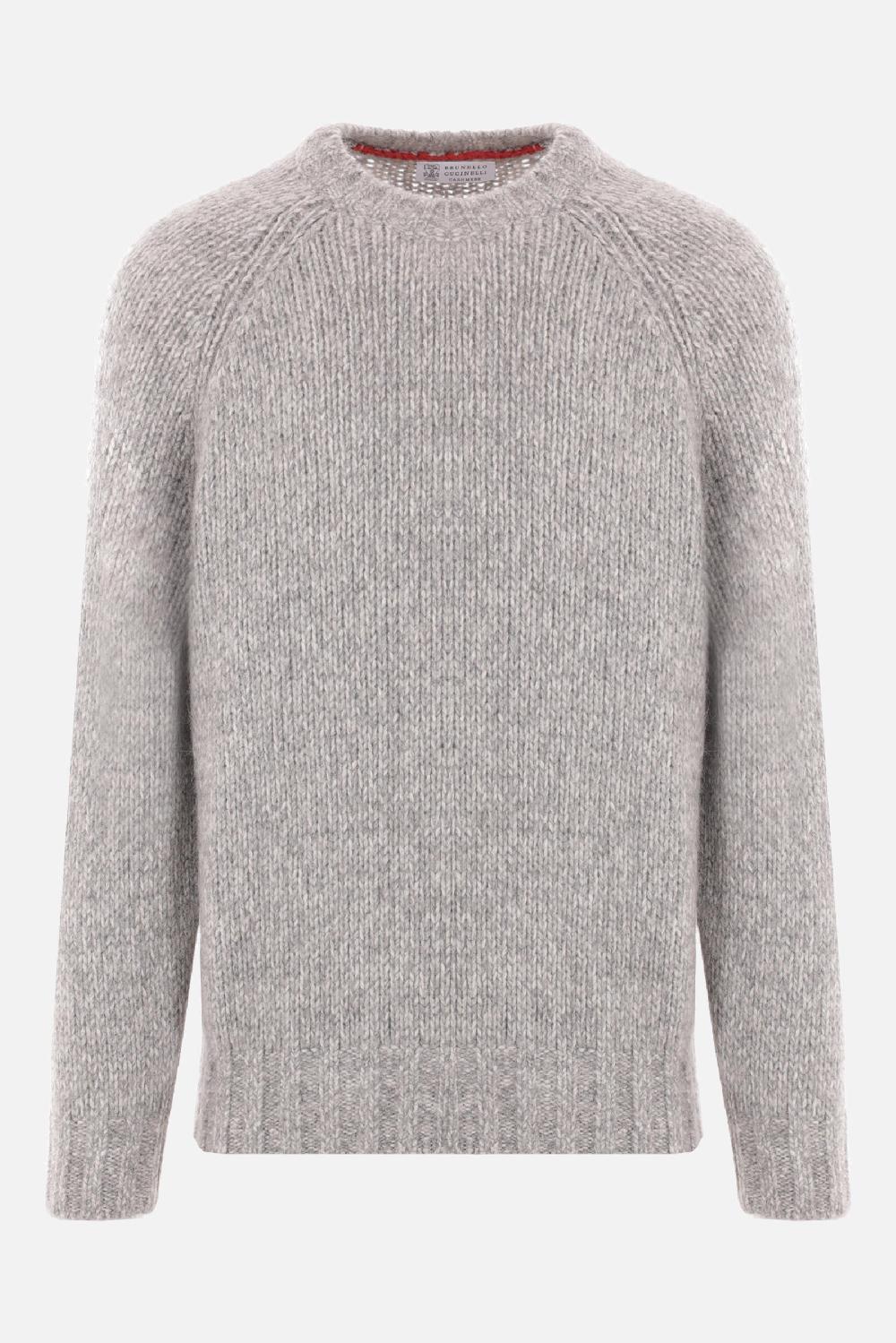 BRUNELLO CUCINELLI Pullover In Misto Cashmere E Alpaca