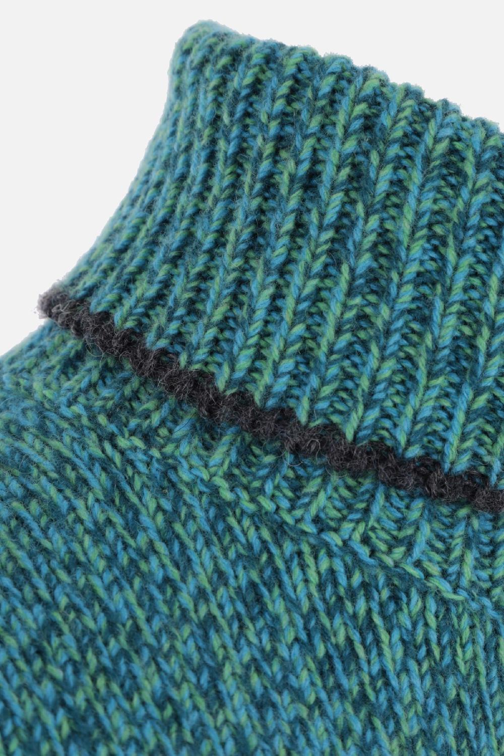 DOLCE & GABBANA Pullover In Misto Lana Intarsio Logo DG