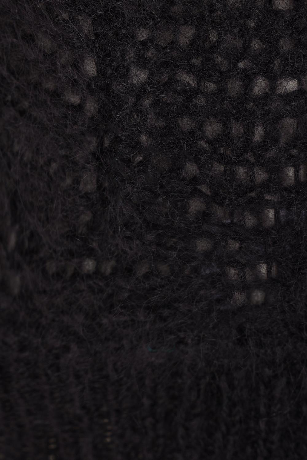 BLUMARINE Pullover In Misto Lana Mohair Con Rose 3D