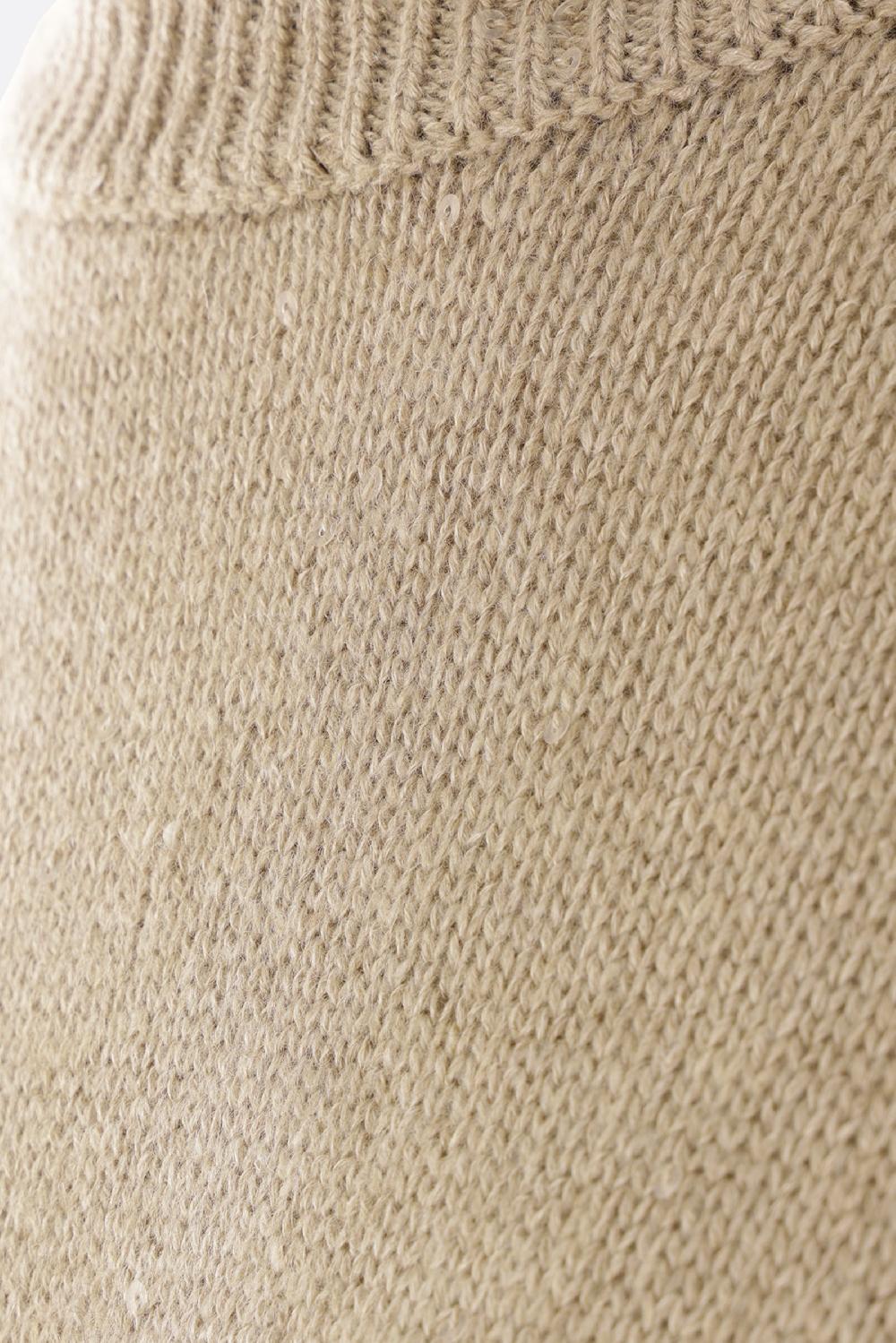 BRUNELLO CUCINELLI Pullover Oversize In Cashmere E Seta Con Paillettes