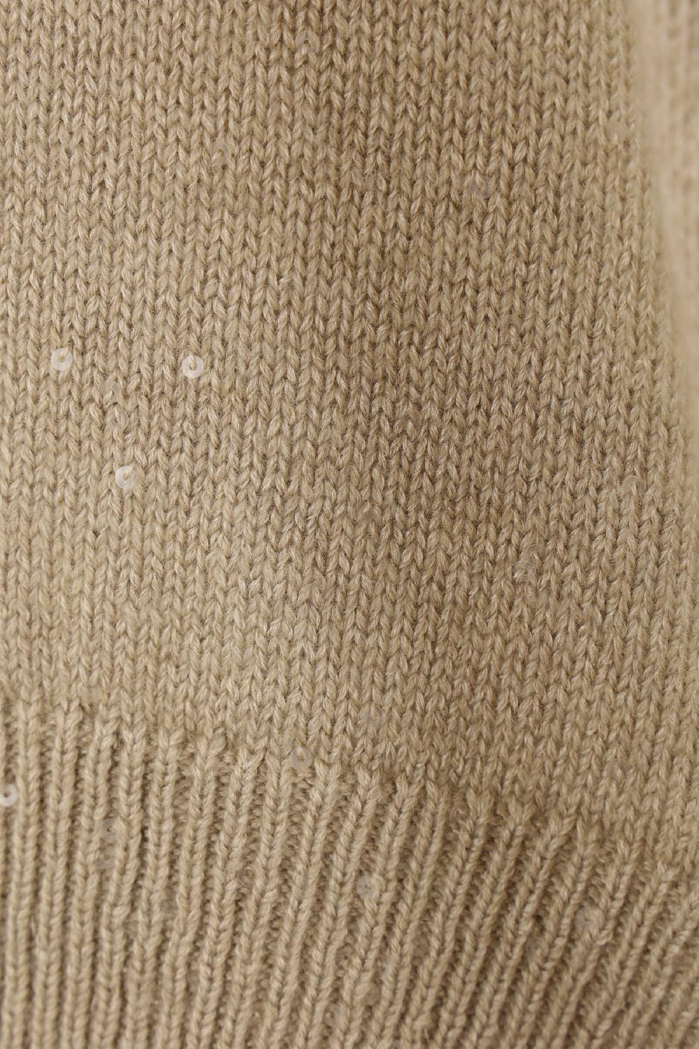 BRUNELLO CUCINELLI Pullover Oversize In Cashmere E Seta Con Paillettes