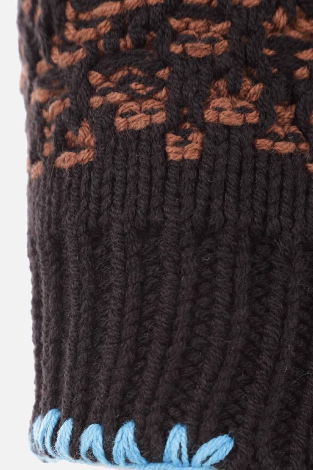 ANDERSSON BELL Pullover Oversize Net In Misto Cotone