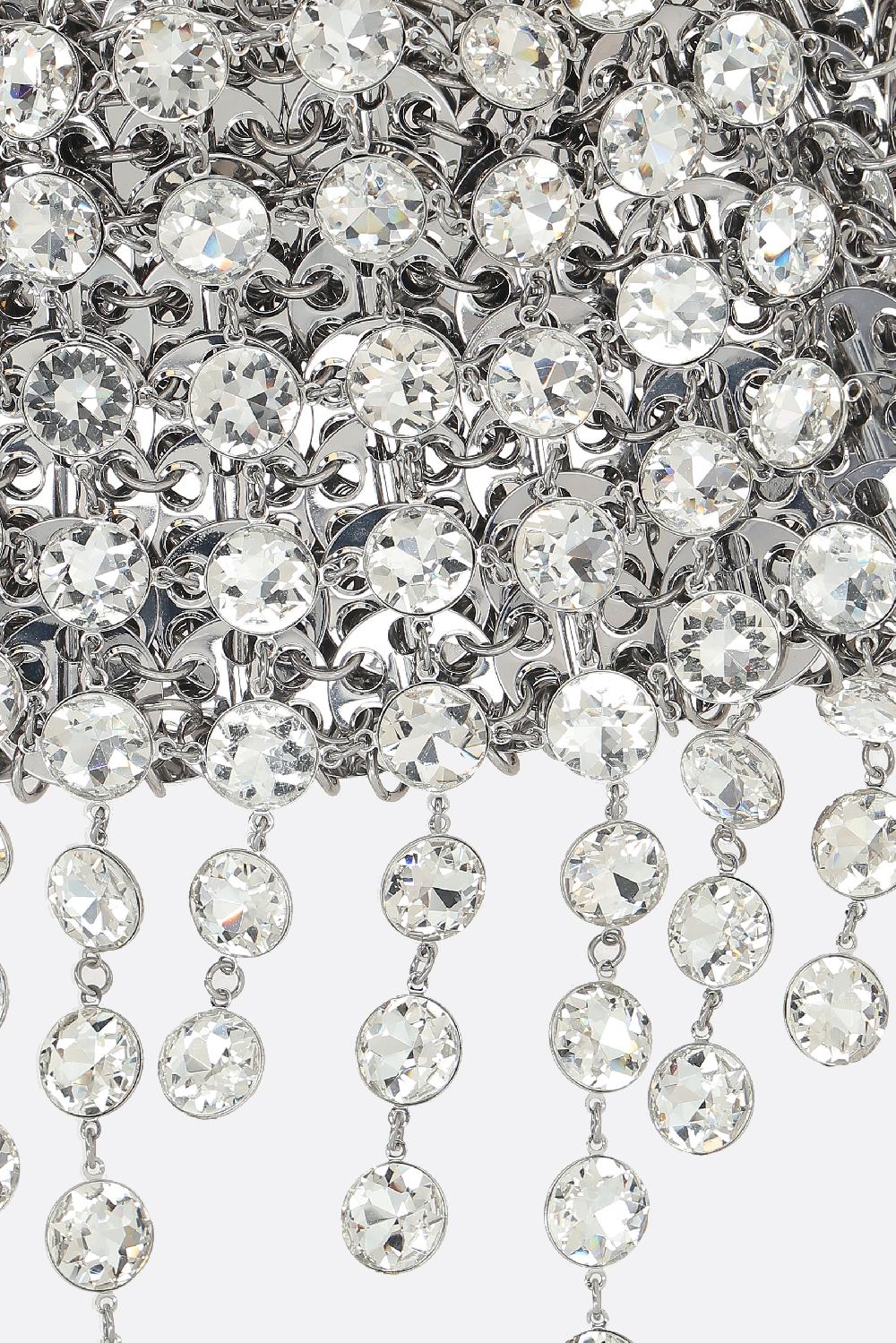 RABANNE Borsa A Spalla 1969 Nano In Metallo