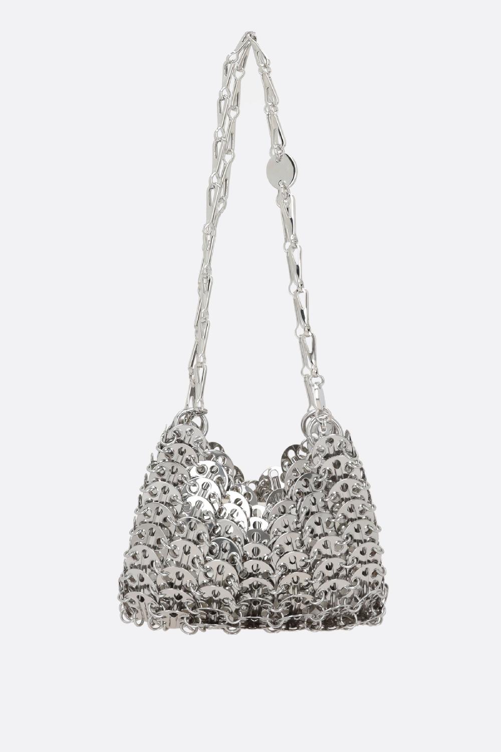 RABANNE borsa a spalla 1969 nano in metallo