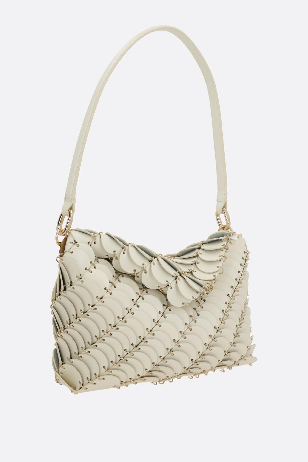 RABANNE Borsa A Spalla Paco Con Dischi In Pelle