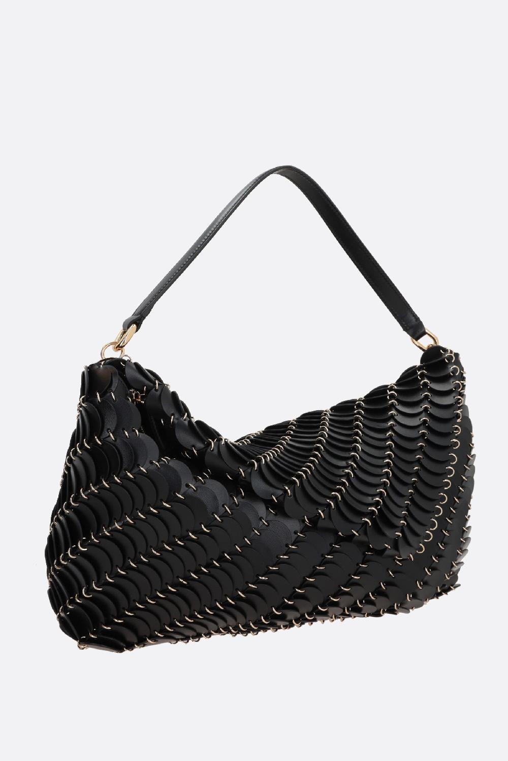 RABANNE Borsa A Spalla Paco Con Dischi In Pelle