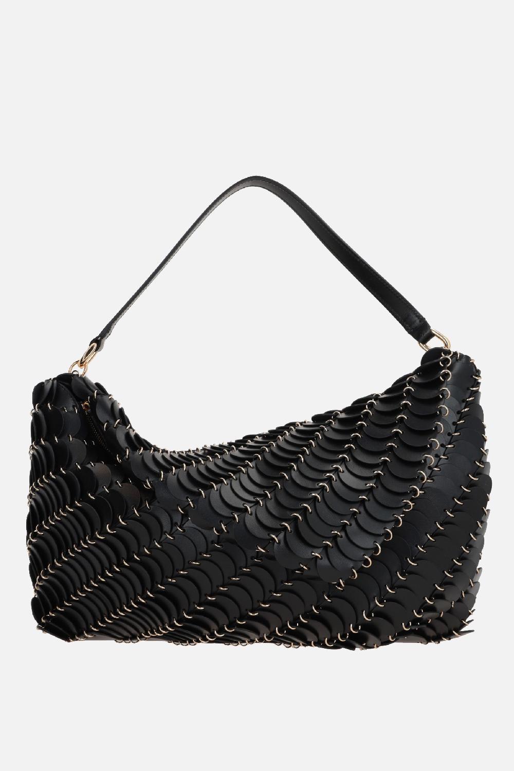 RABANNE Borsa A Spalla Paco Con Dischi In Pelle