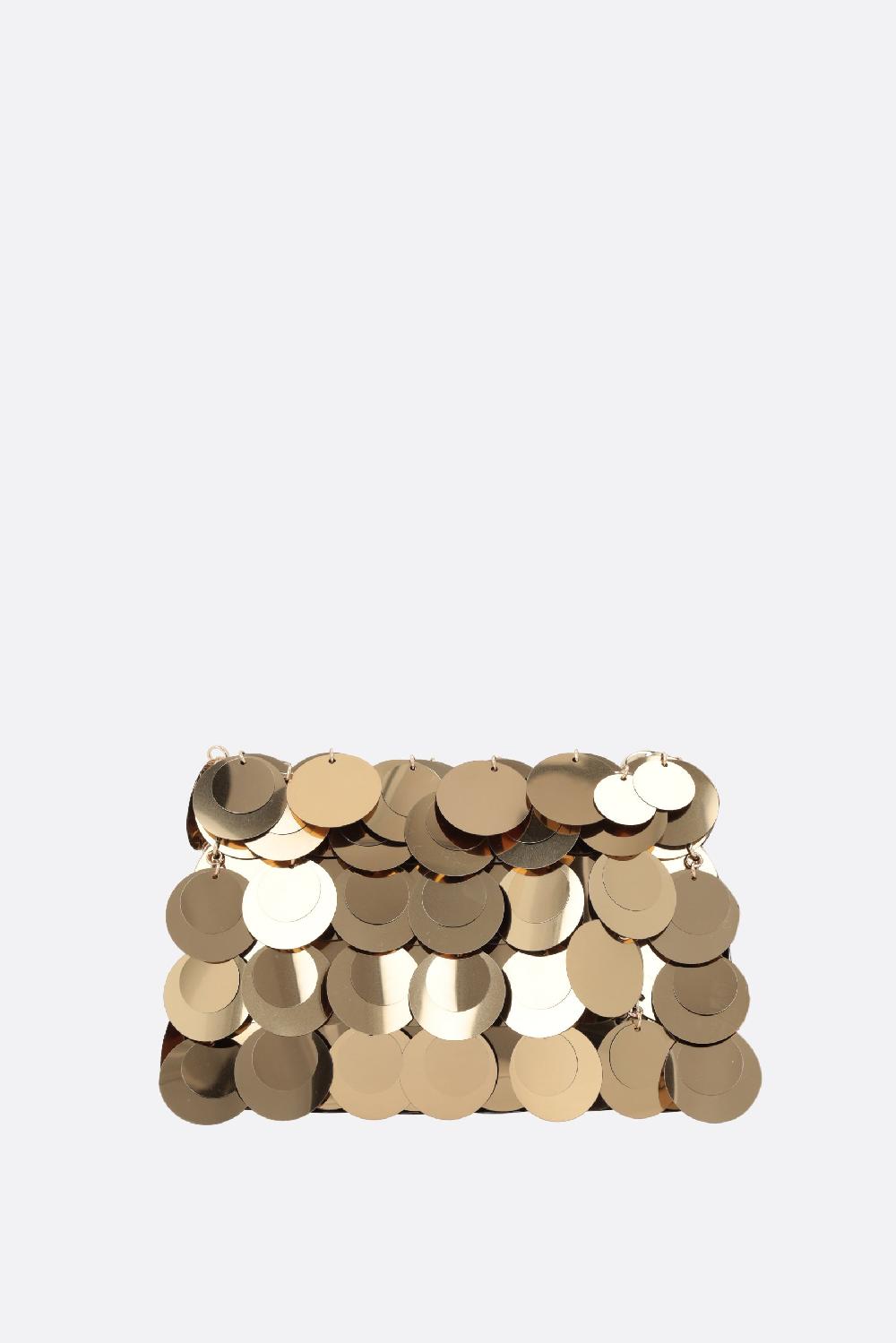 RABANNE Borsa A Spalla Sparkle Nano In Paillettes