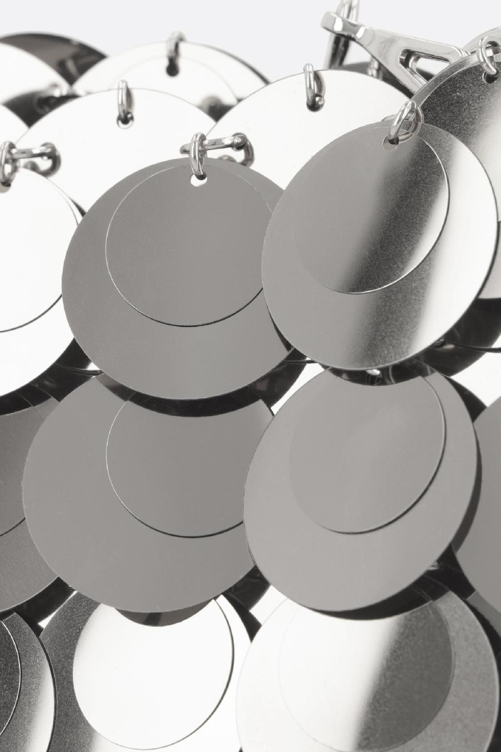 RABANNE Borsa A Spalla Sparkle Nano In Paillettes