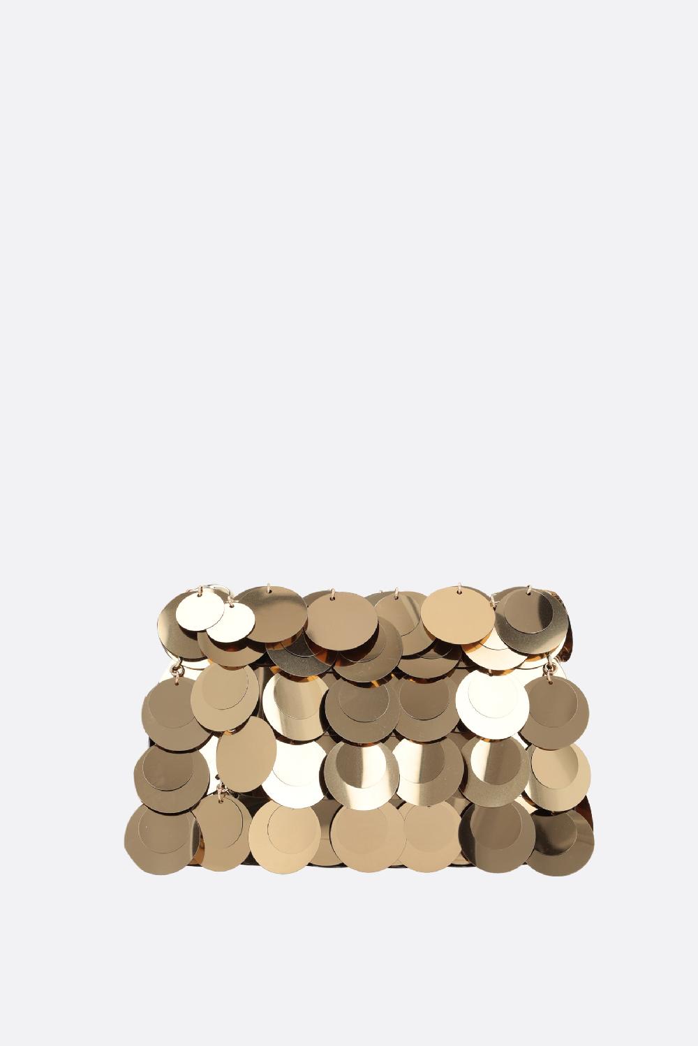 RABANNE borsa a spalla Sparkle nano in paillettes