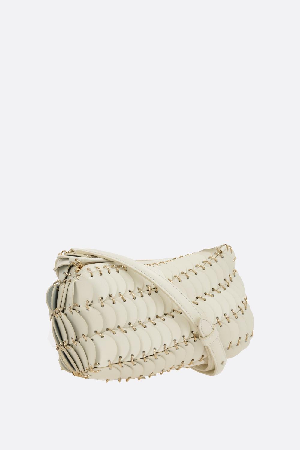 RABANNE Borsa A Tracolla Paco Con Dischi In Pelle