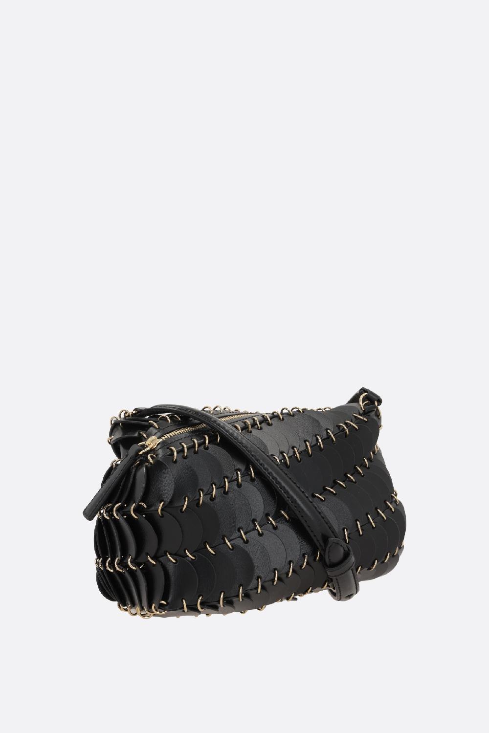 RABANNE Borsa A Tracolla Paco Con Dischi In Pelle