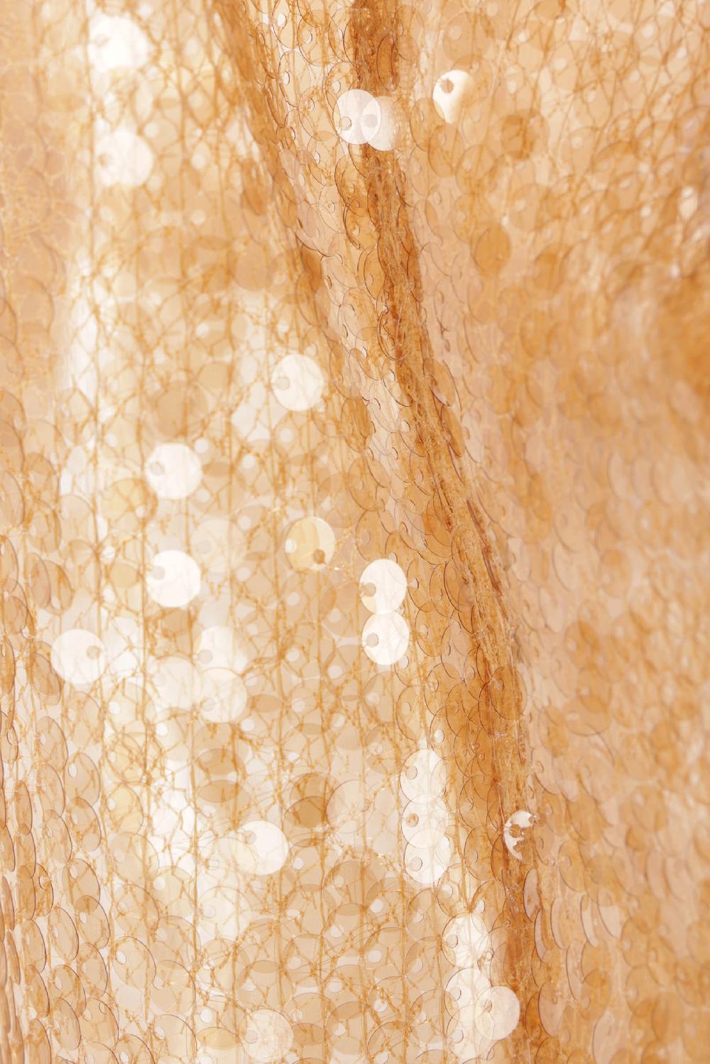 RABANNE Camicia In Rete Con Paillettes