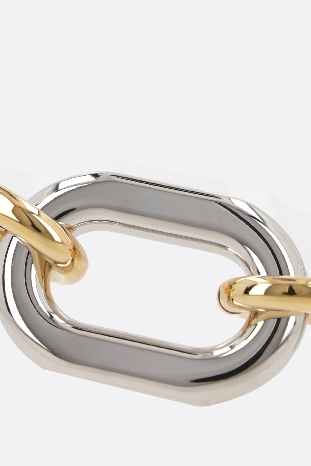 RABANNE Collana Girocollo XL Link In Alluminio