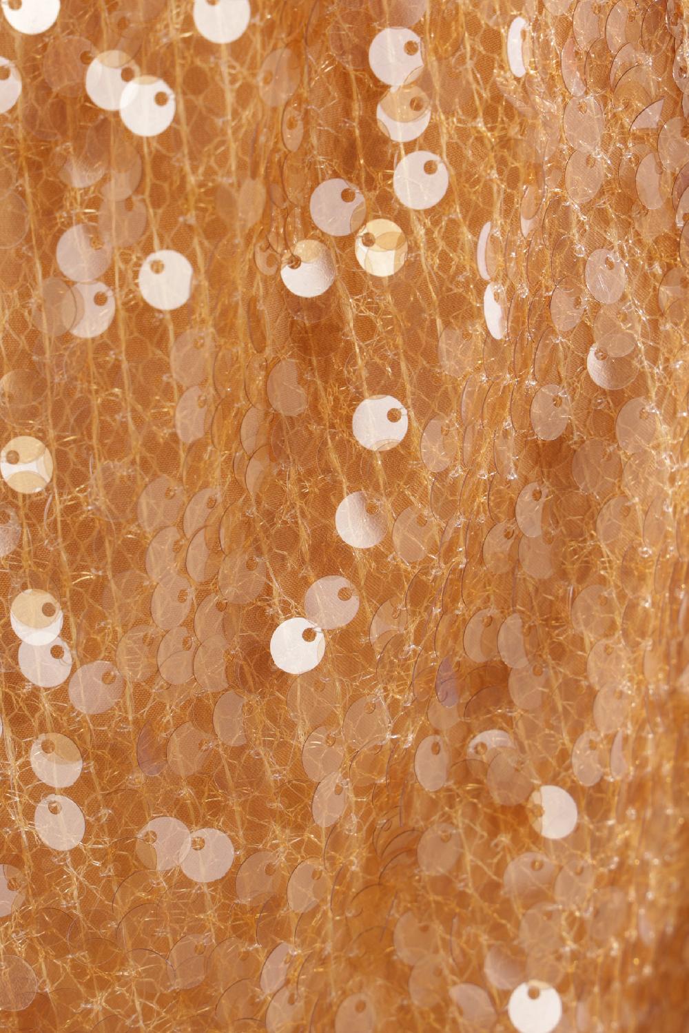 RABANNE Gonna Midi In Rete Con Paillettes