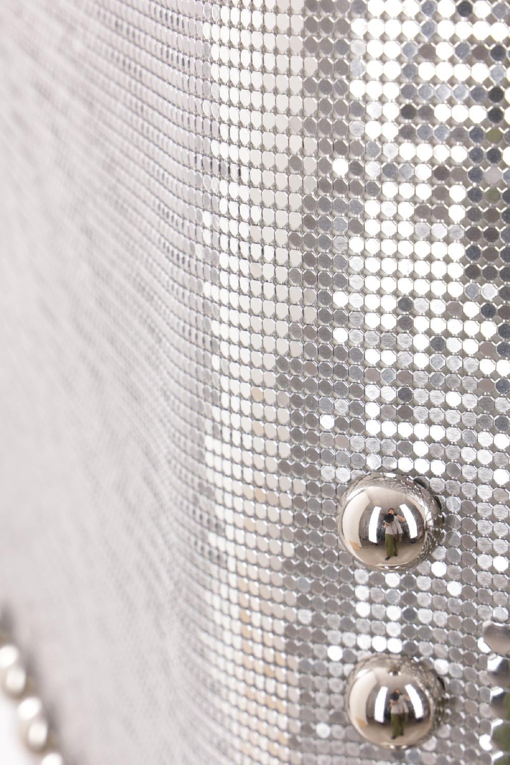 RABANNE Minigonna In Maglia Metallica