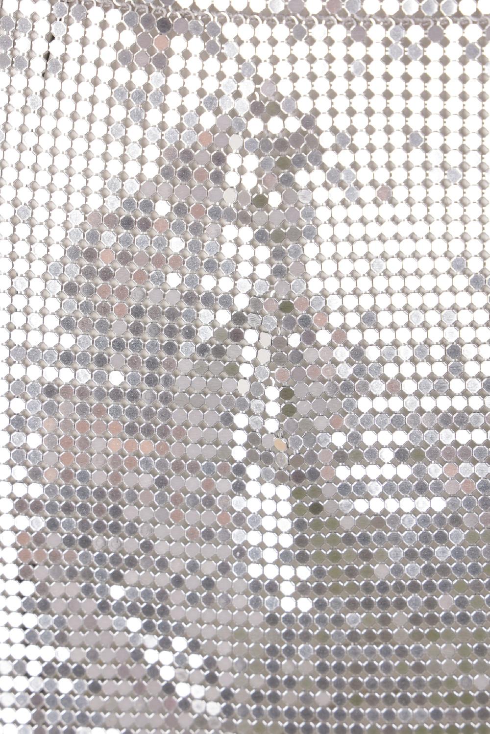 RABANNE Minigonna In Maglia Metallica