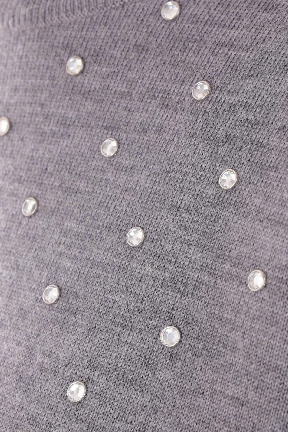 RABANNE Pullover In Misto Lana Con Cristalli