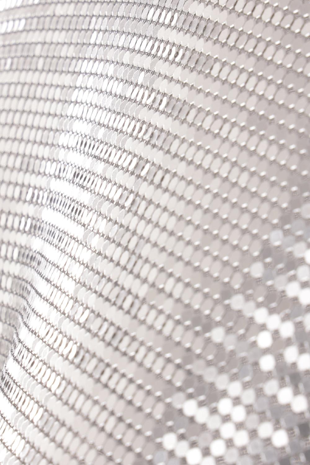 RABANNE Top In Maglia Metallica