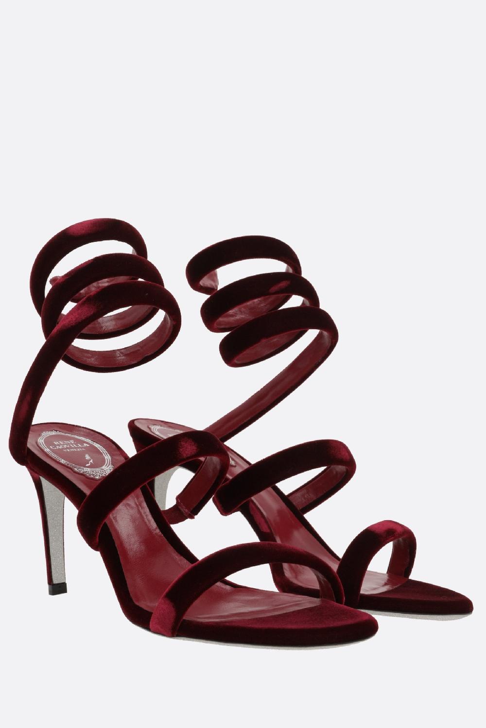 RENÉ CAOVILLA Sandalo Cleo In Velluto
